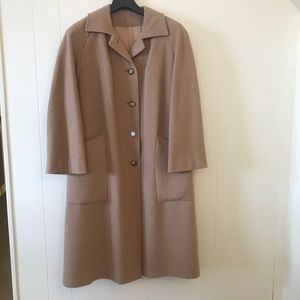 Vintage Camel Hair Coat